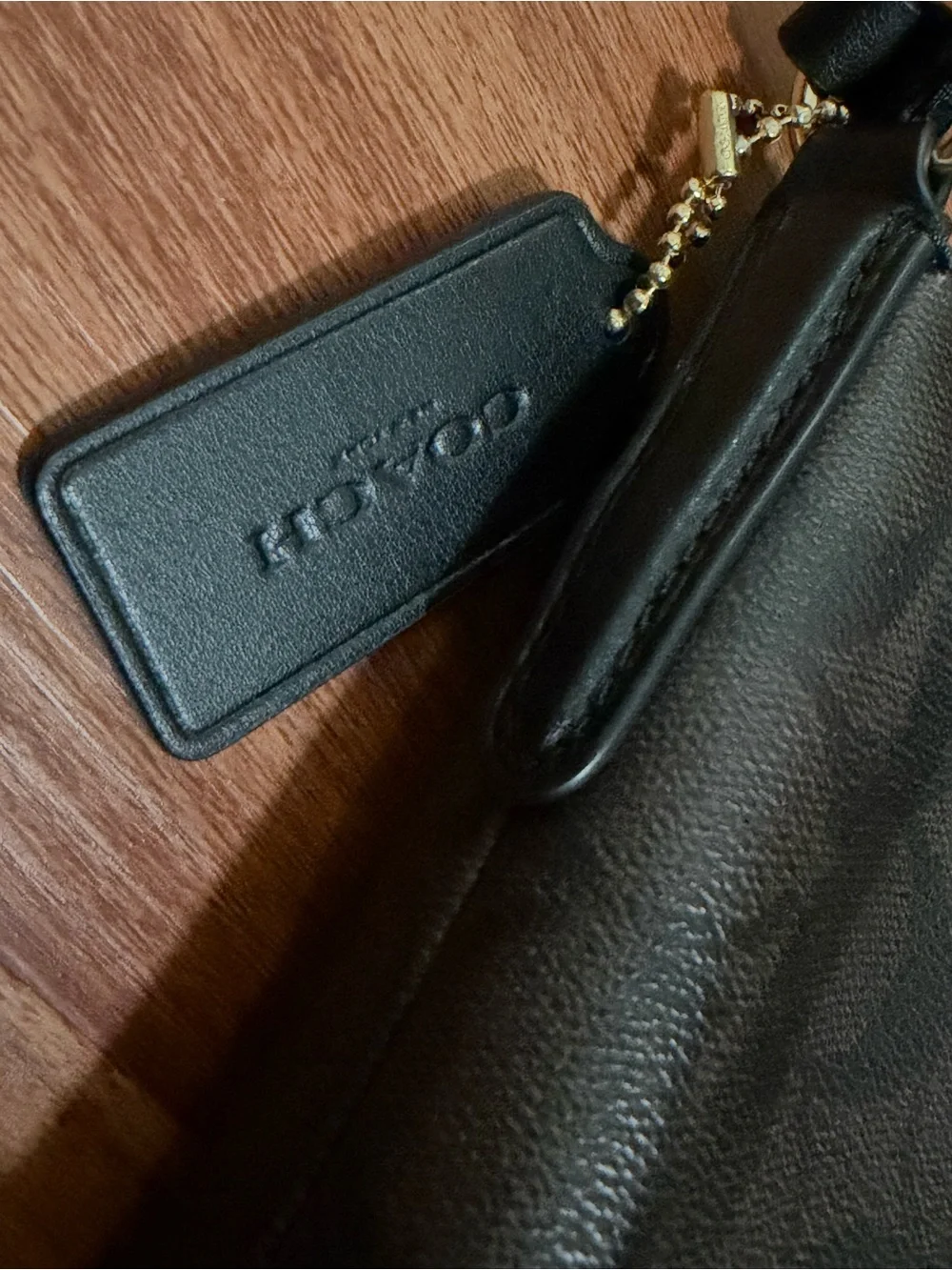 Vintage Coach East/West Crossbody Bag with Pop-Up Pouch